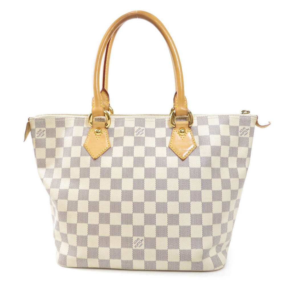 Louis Vuitton Saleya Bag Tote Damier Canvas Brown